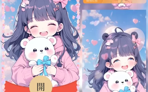 [卡通系列] 可爱小女孩7/hs