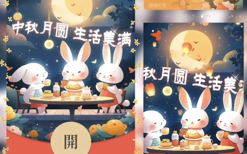 [中秋系列] 中秋月圆 生活美满 /bz