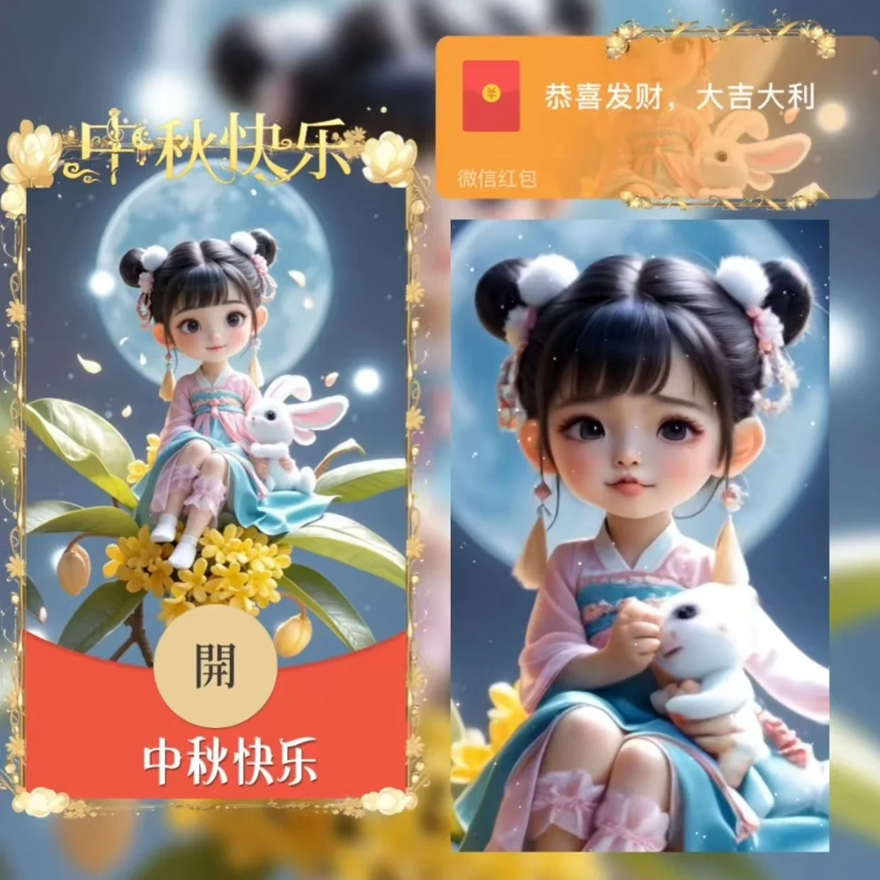 [中秋系列] 中秋快乐/xy