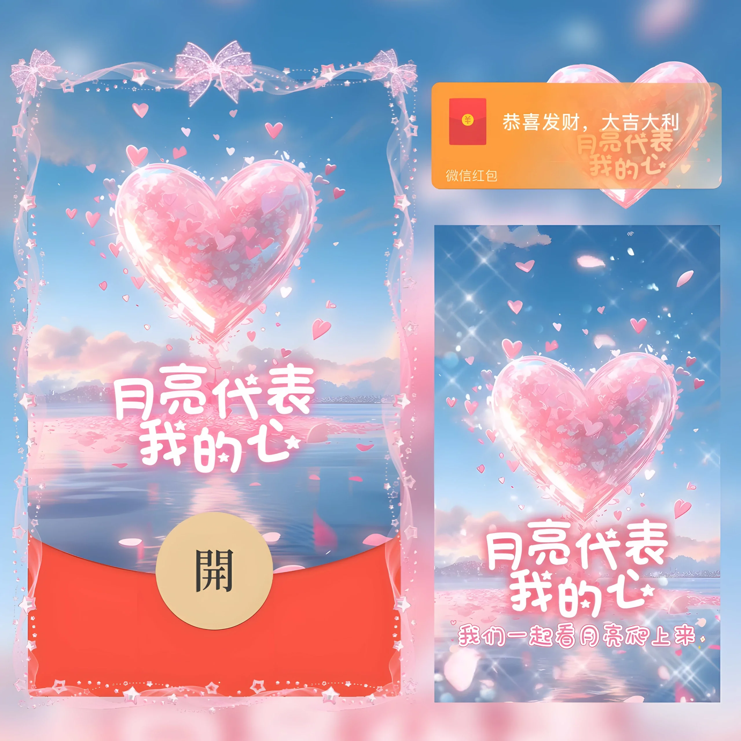 [中秋系列] 月亮代表我的心/中秋快乐