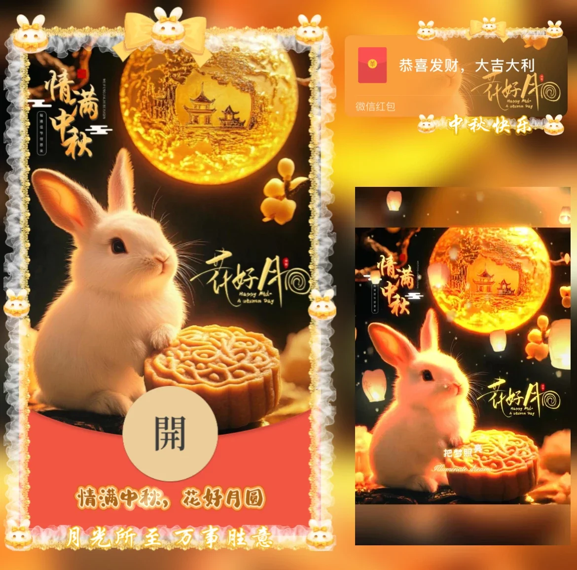 [中秋系列] 情满中秋，花好月圆/yj