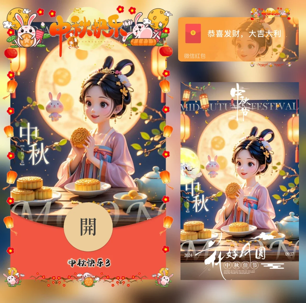[中秋系列] 中秋快乐3/yj