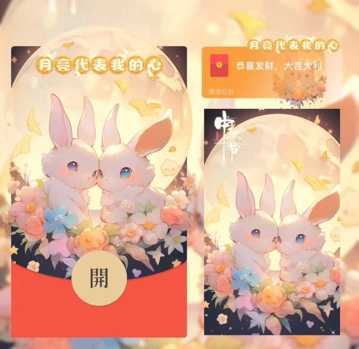 [中秋系列] 月亮代表我的心兔兔 Lp