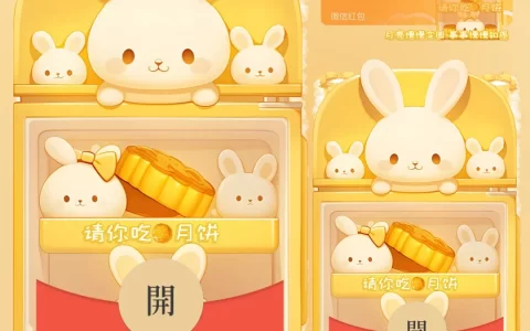 [中秋系列] 请你吃月饼/祝福所有人中秋快乐