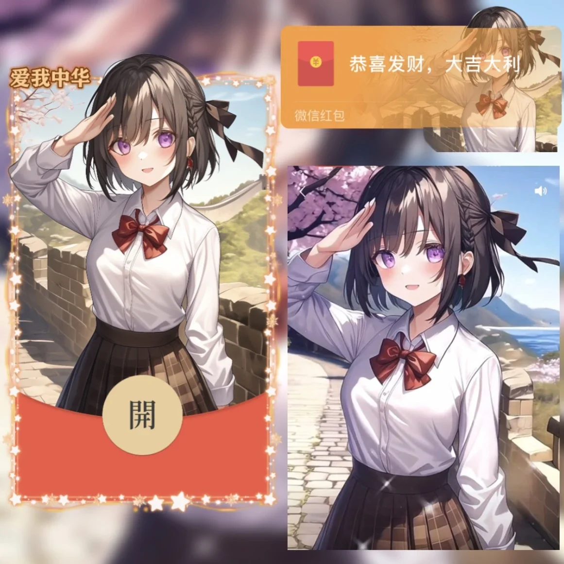 [节日系列] 爱我中华