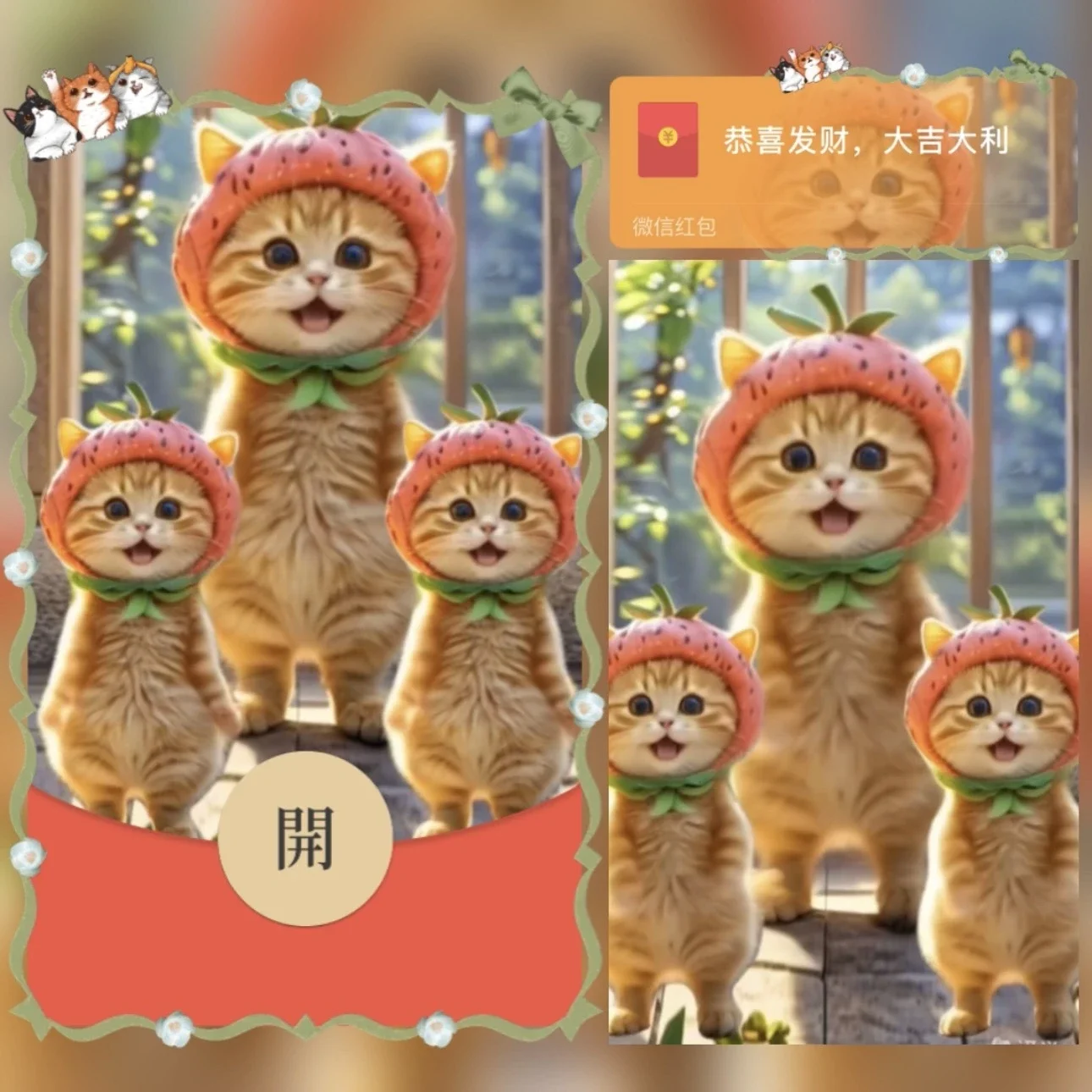 [萌宠系列] 三只小猫咪/xfj