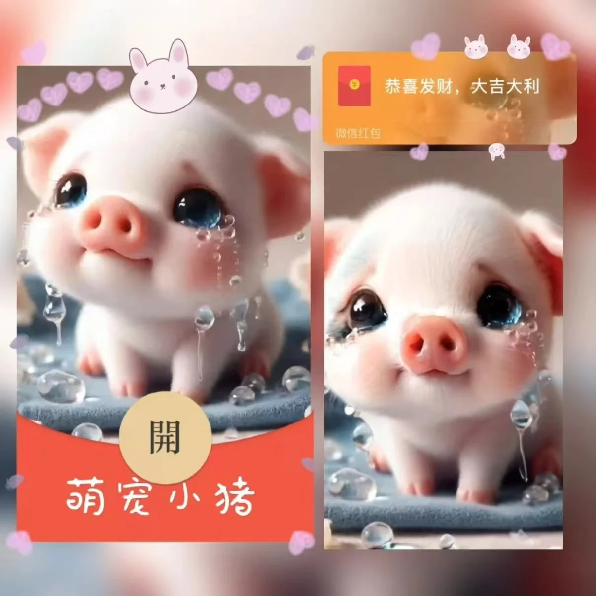 [卡通系列] 可爱小猪/xfj