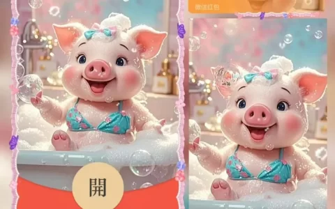 [卡通系列] 泡泡猪/xfj
