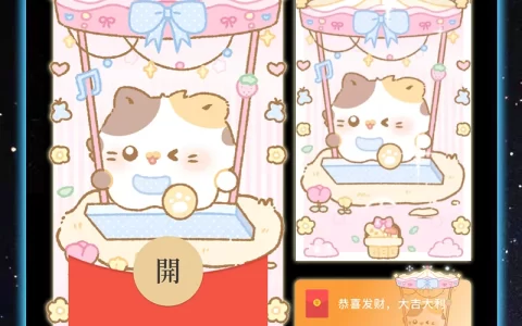 [卡通系列] 小猫咪荡秋千