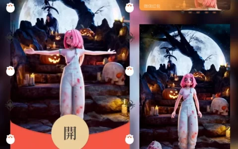 [万圣节系列] 万圣节鬼娃/动态/xn