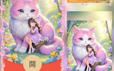 [卡通系列] 大猫和女孩/爱的陪伴/yi
