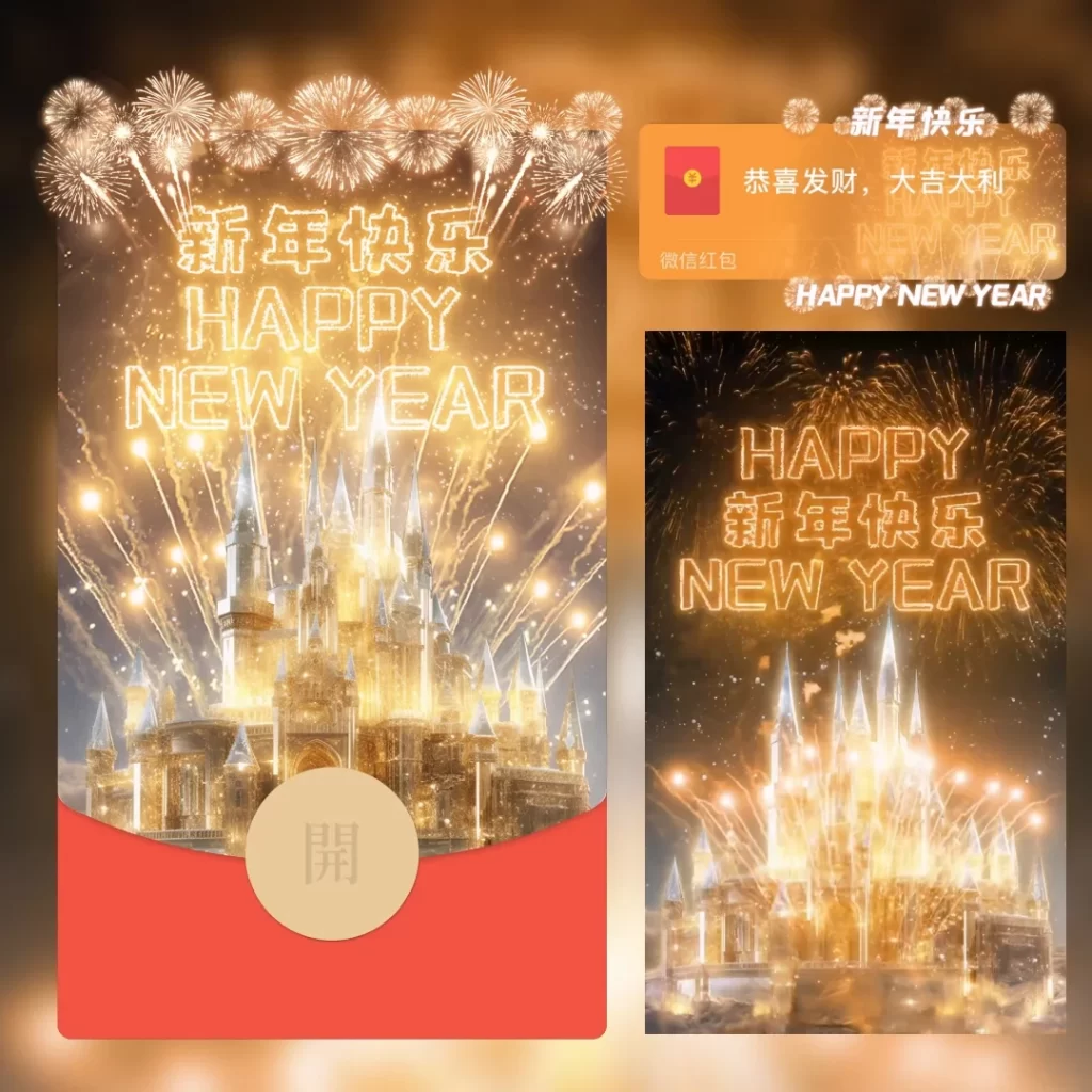 [2025烟花系列] 2025新年快乐烟花/LM