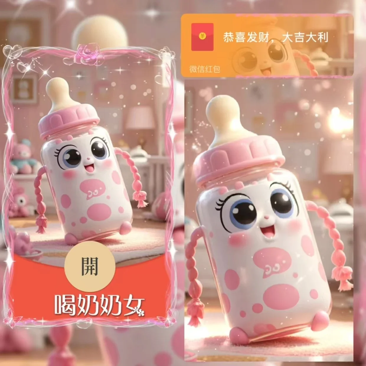 [卡通系列] 喝奶奶女/xy