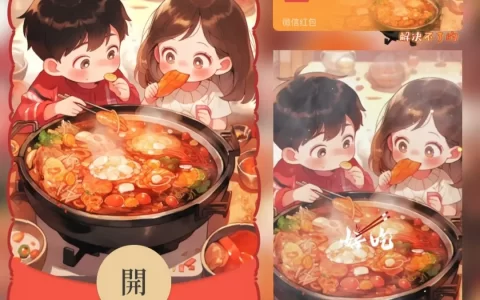 [卡通系列] 冬天第一顿火锅/tao