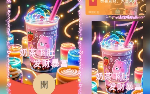 [奶茶系列] 在吗？请你喝奶茶-/奶茶下肚发财暴富tt