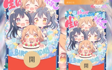 [生日系列] 生日快乐/一起庆祝