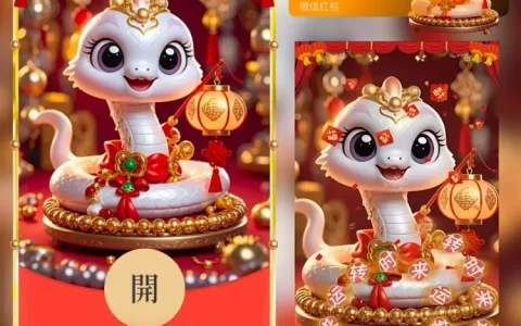 [蛇年系列] 时来运转/xing
