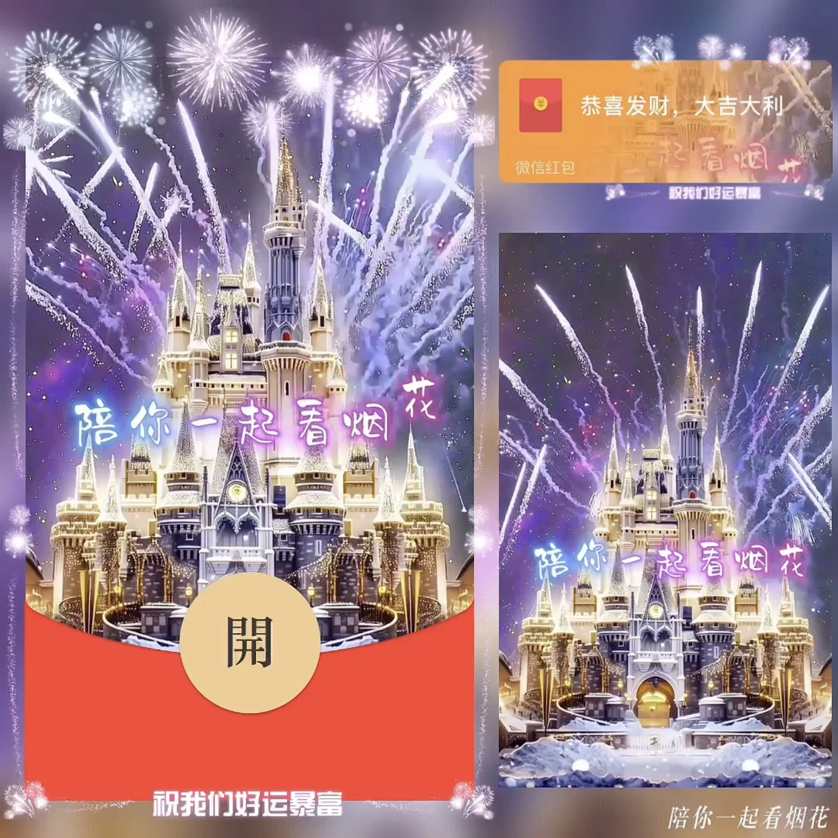 [烟花系列] 陪你一起看烟花 /bz