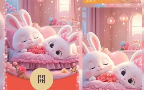 [卡通系列] 兔兔贴贴
