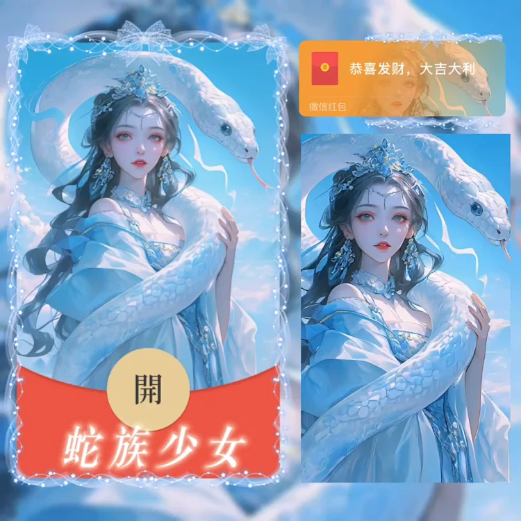 [蛇年封面] 蛇族少女