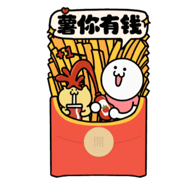 [卡通系列] 发射小人 薯你有钱