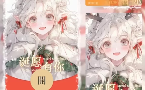 [圣诞节系列] 诞愿有你女款