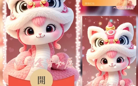 [蛇年大吉] 心之所念皆如愿蛇蛇/n
