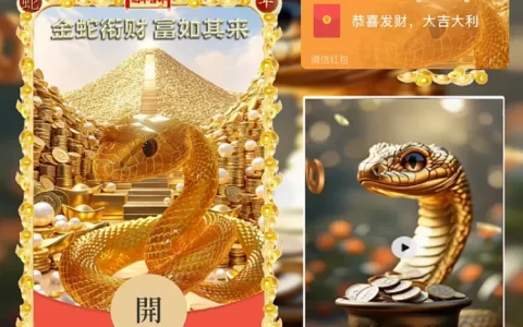 [暴富系列] 发财蛇meng