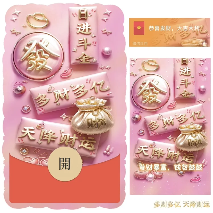 [暴富系列]多财多亿 天降财运/bz