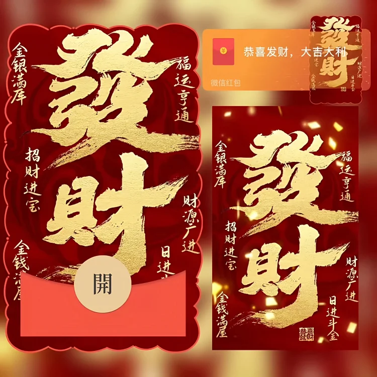 [暴富系列]发财/招财进宝/bao