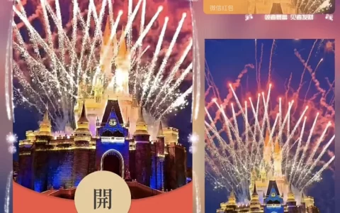 [烟花系列] 绚丽绽放烟花 /bz