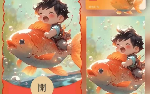 [情侣系列] 好运锦鲤男孩/tao