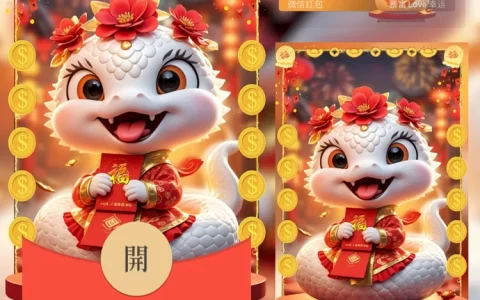 [蛇年大吉]新年蛇蛇A1