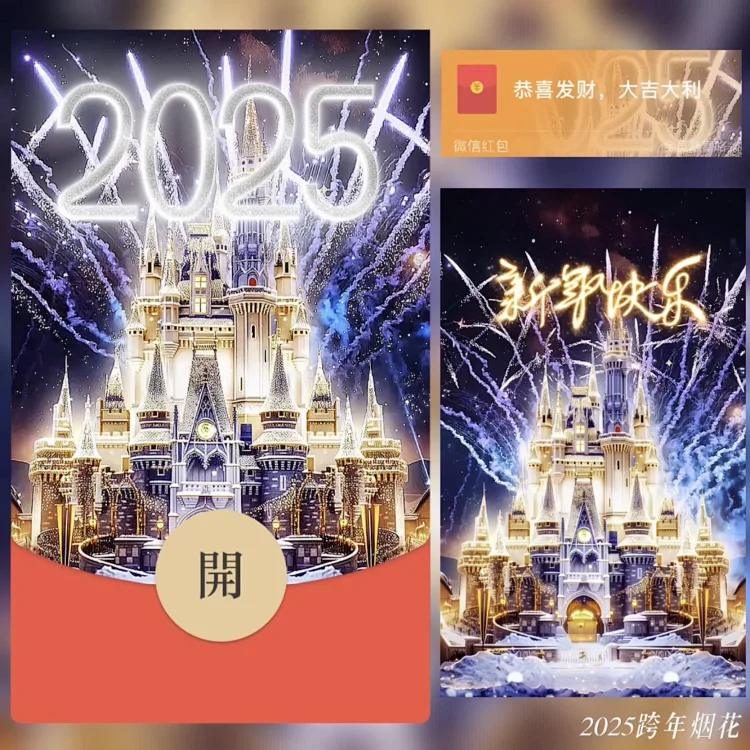 [烟花系列] 2025跨年烟花 新年快乐/bz