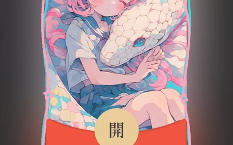 [蛇年大吉]动漫女蛟