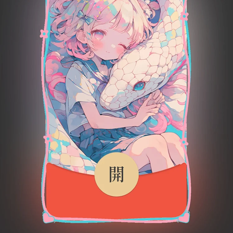 [蛇年大吉]动漫女蛟