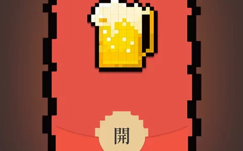 [卡通系列]像素啤酒/静态
