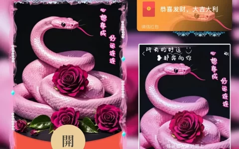 [卡通系列]玫瑰蛇meng