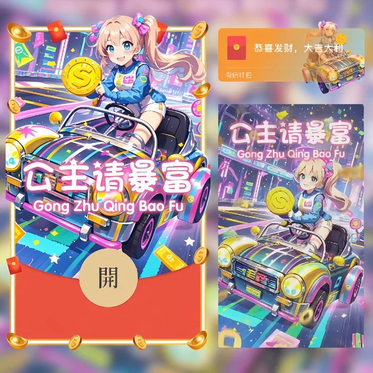 [暴富系列] 公主请暴富/ln