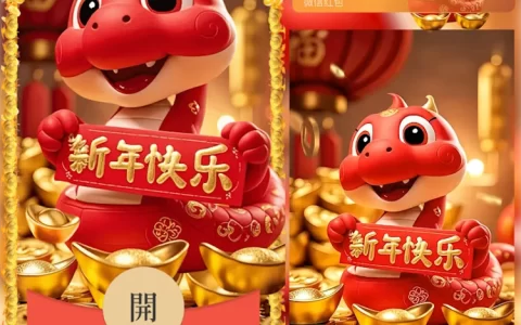 [蛇年系列]新年快乐/hs