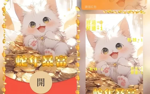 [暴富系列]蛇年暴富/招财猫咪/bao