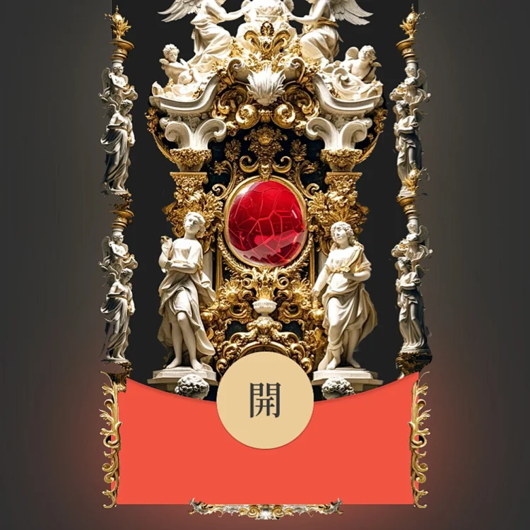 [静态系列] 巴洛克红宝石