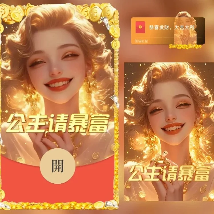[暴富系列]2025公主请暴富/动态/ww