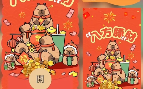 卡皮巴拉/八方豚财/鼓包/bao