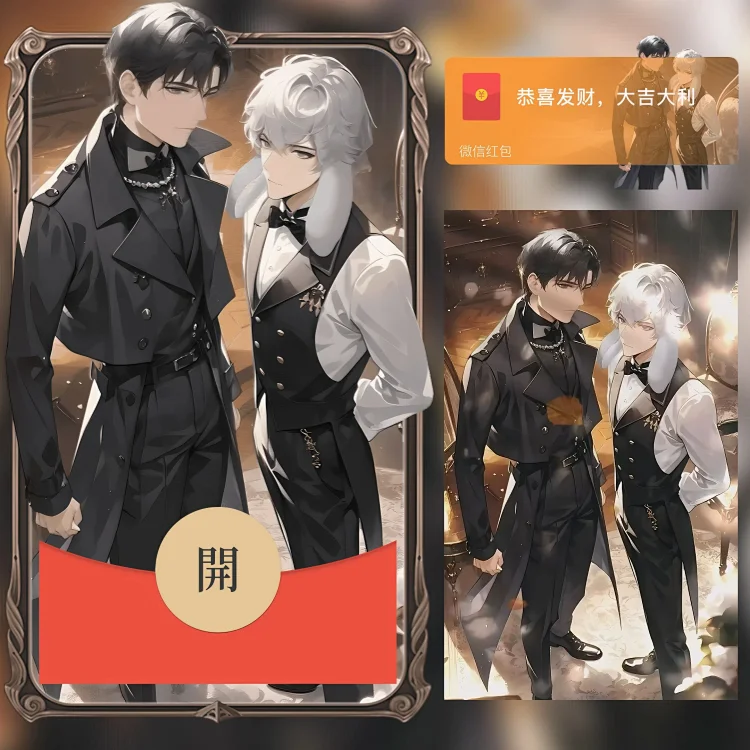 陆上锦&言逸/垂耳执事/无售后/ln