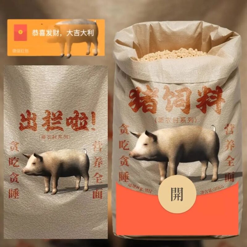 [微信红包封面每日推荐] 猪饲料/新版动态