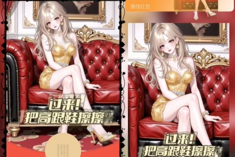 [微信红包封面每日推荐] 给我擦高跟鞋/动态
