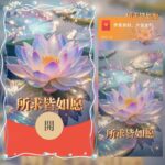 [微信红包封面每日推荐]好运莲莲/所愿皆成真/动态/ln