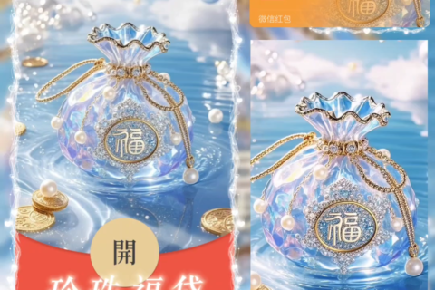 [微信红包封面每日推荐]珍珠福袋