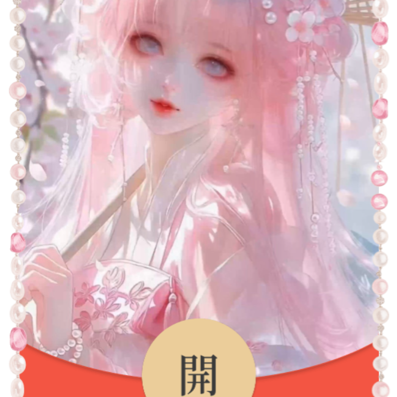 [微信红包封面每日推荐]樱花少女/我在这等风也等你/新版动态